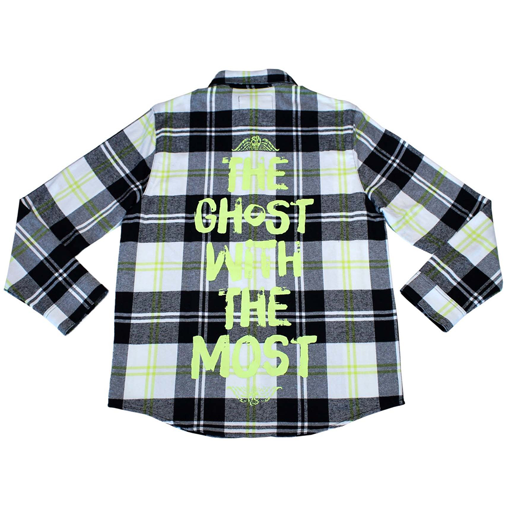 Cakeworthy Beetlejuice Flannel - S Image 1
