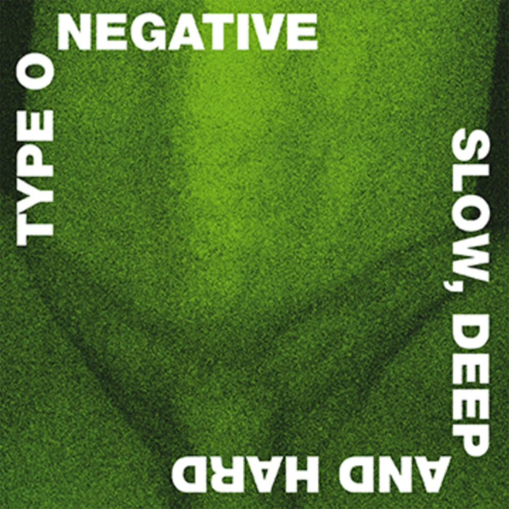 Type O Negative - Slow, Deep and Hard Vinyl 2LP (Green & Black Mixed) Image 1