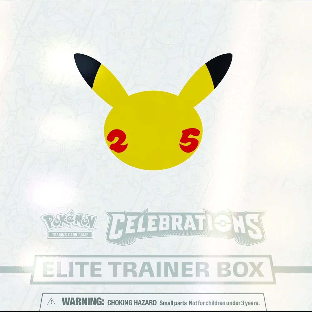 Pokemon TCG: Celebrations Elite Trainer Box (25ème Anniversaire) Image 1
