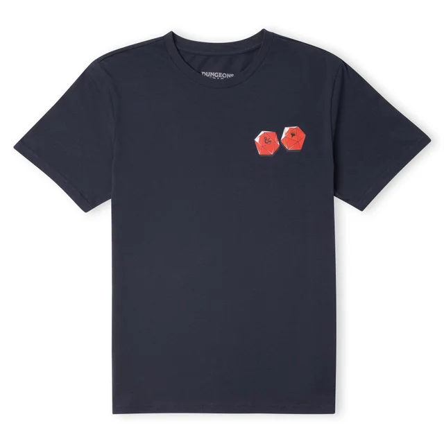 Dungeons & Dragons Treasure Vault Unisex T-Shirt - Navy
