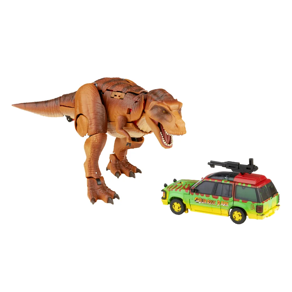 Transformers Generations, Transformers Collaborative: fusion Jurassic Park, Tyrannocon Rex & Autobot JP93, Image 1