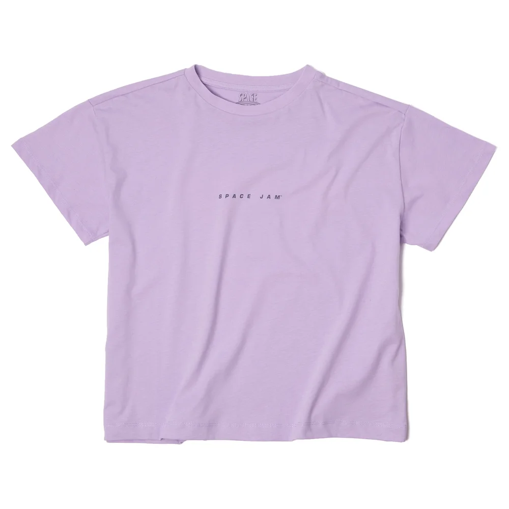 Space Jam Women's Cropped T-Shirt - Lilac - XS - Lilas Image 1