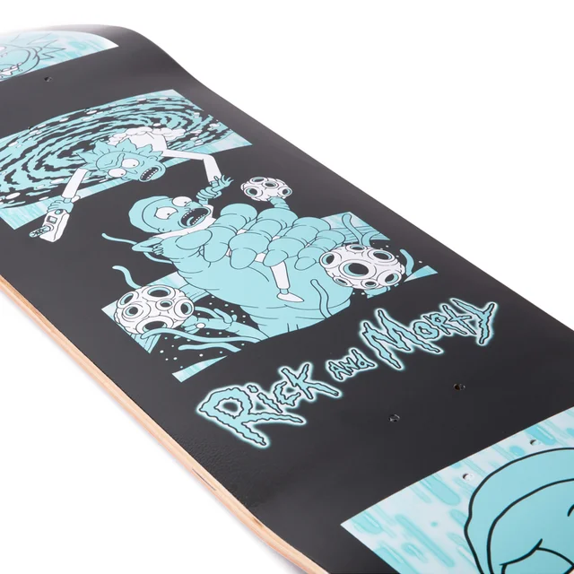 Rick & Morty x Dust! - Planche de Skatebord Exclusive - Portal Reach