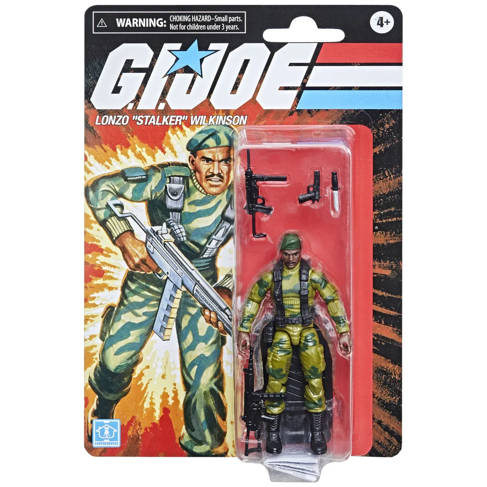 Figurine de Collection Hasbro G.I. Joe Retro Collection Lonzo “Stalker” Wilkinson Image 1