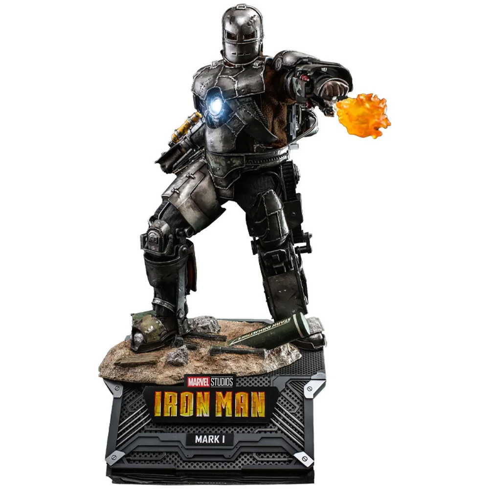 Hot Toys Iron Man Movie Masterpiece Action Figure 1/6 Iron Man Mark I 30 cm Image 1