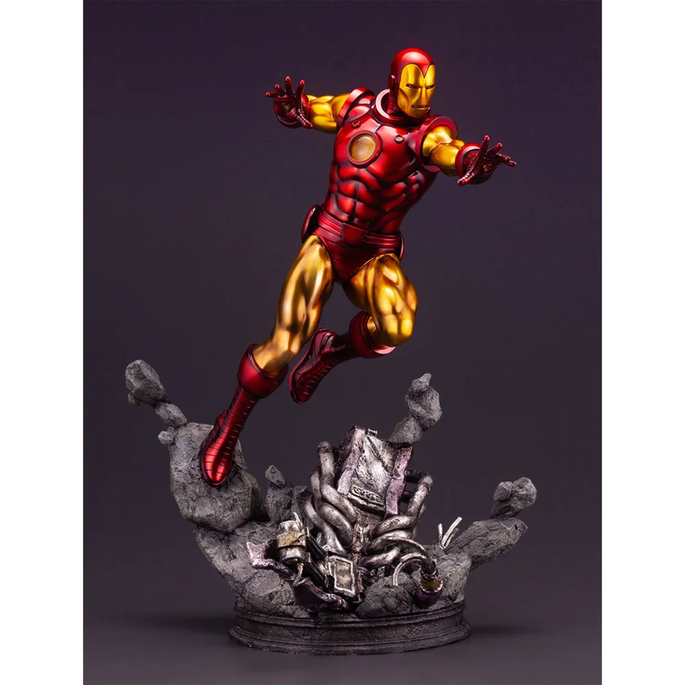 Kotobukiya Avengers Fine Art Statue - Iron Man Image 1