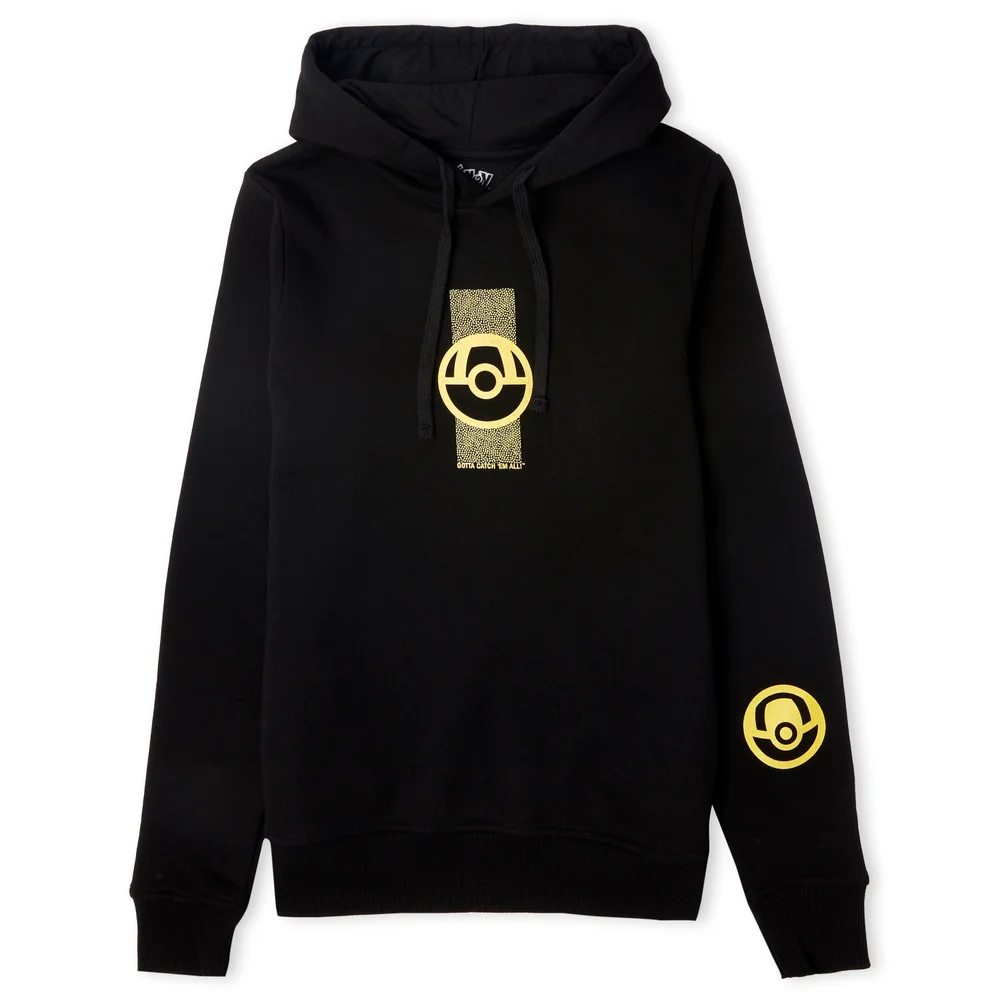 Pokémon Ultra Ball Unisex Hoodie - Black - L Image 1