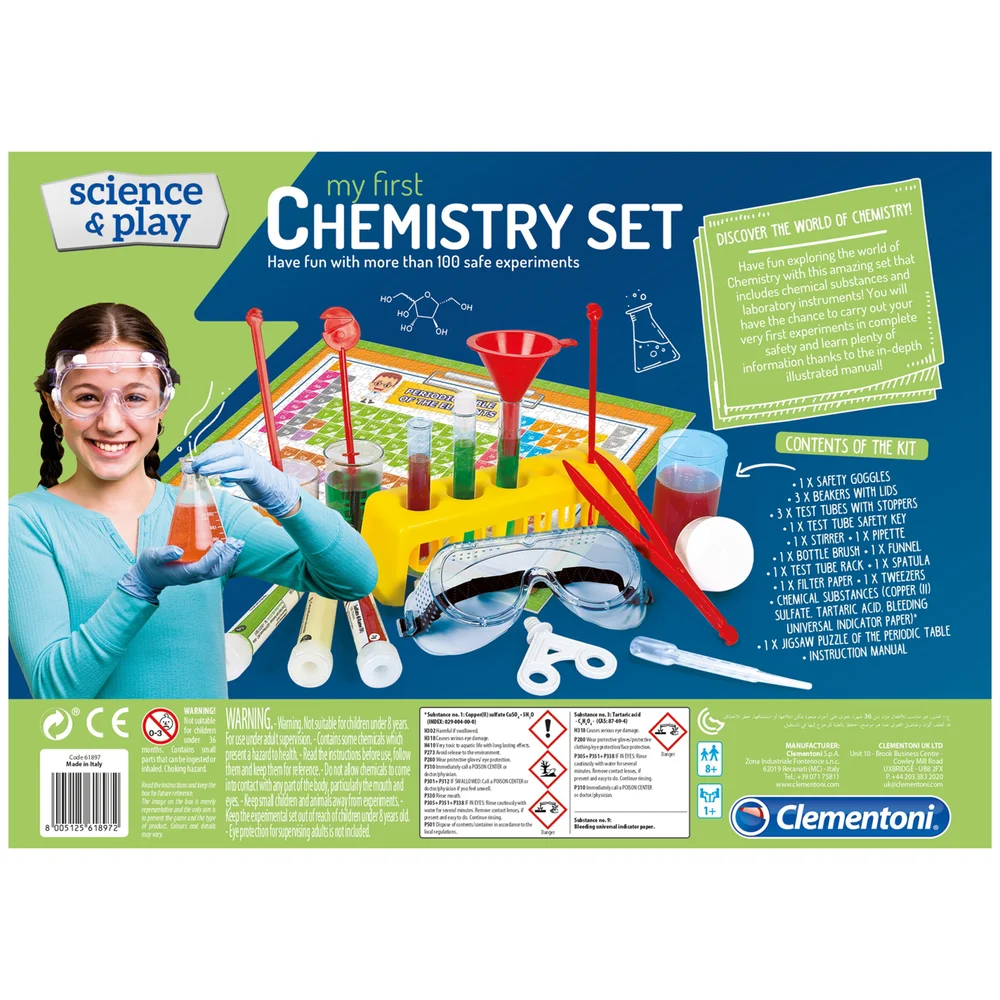 Clementoni Science & Play My First Chemistry Set Image 1
