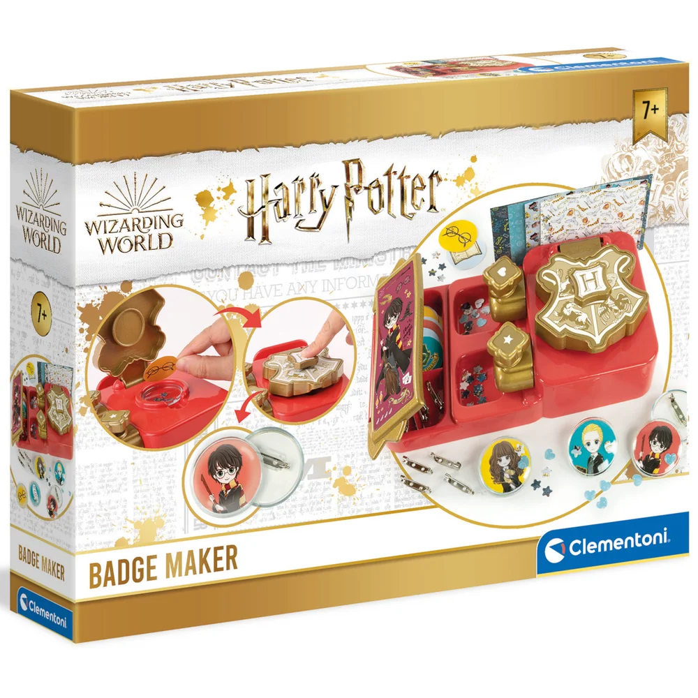 Clementoni Harry Potter Pin Making Toy Image 1