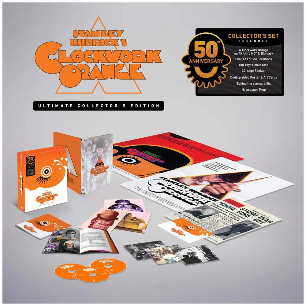 Orange Mécanique - Steelbook 4K Édition Collector Ultime en Exclusivité Zavvi (Blu-ray 2D inclus) Image 1