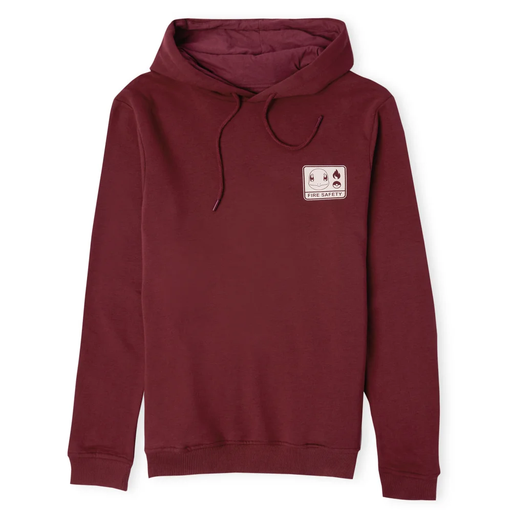 Pokémon Woodland Fire Safety Sweat à Capuche Unisexe - Bordeaux - S Image 1