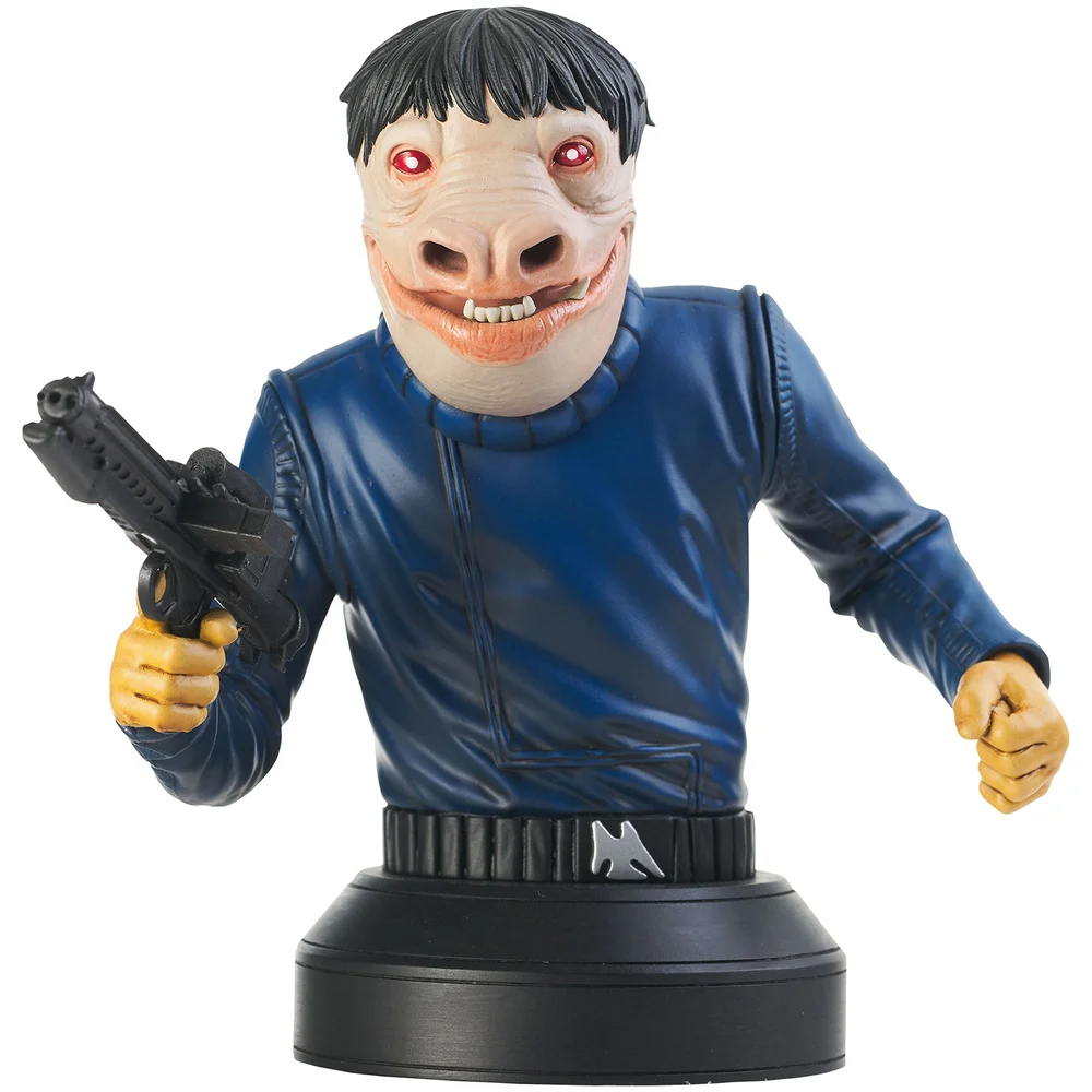 Gentle Giant Star Wars: A New Hope 1/6 Scale Bust - Snaggletooth (Blue) Image 1