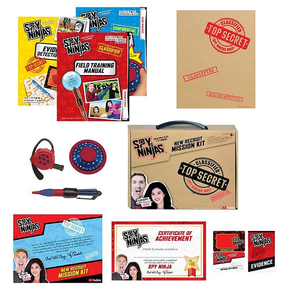 Spy Ninjas New Recruit Mission Kit Image 1