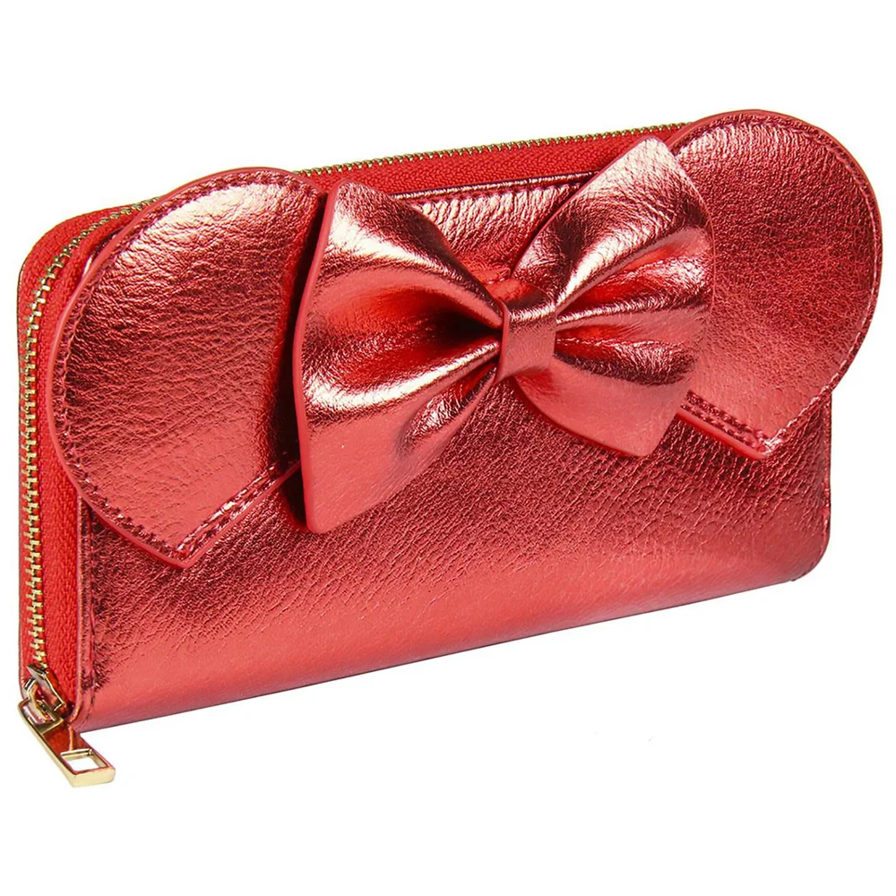 Disney Minnie Mouse Faux-Leather Purse Red Image 1