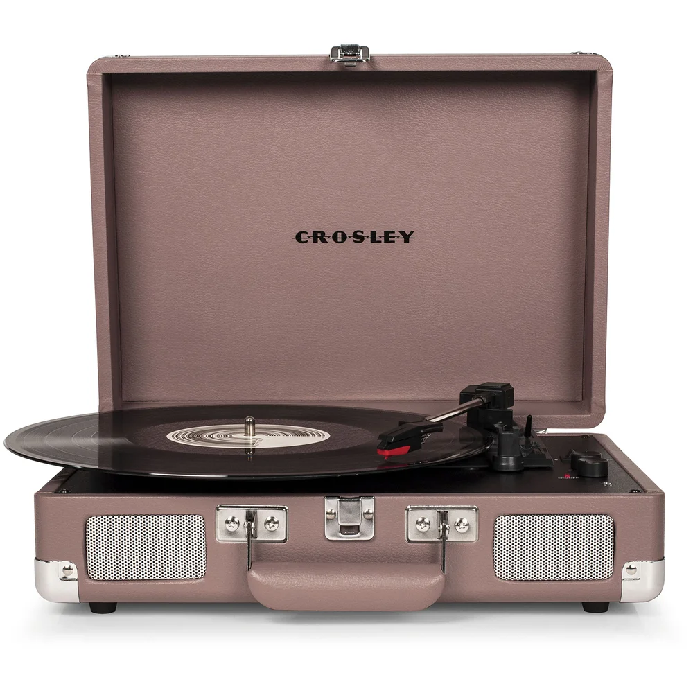 Crosley Cruiser Deluxe Portable Turntable - Purple Ash Image 1
