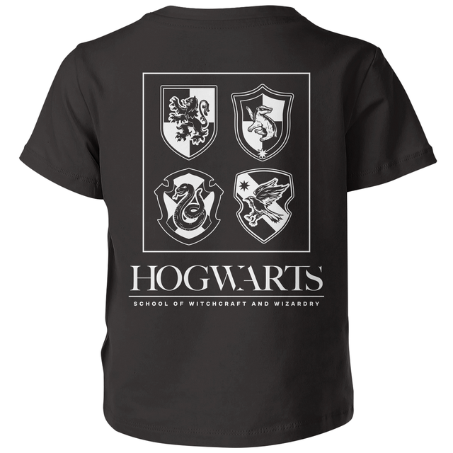 Harry Potter Hogwarts Kids' T-Shirt - Black