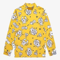 Cakeworthy Winnie the Pooh Mockneck Long Sleeve T-Shirt