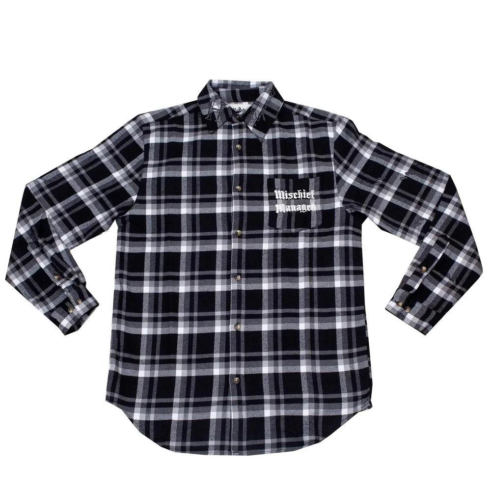 Cakeworthy Marauder's Map Flannel Shirt - M Image 1