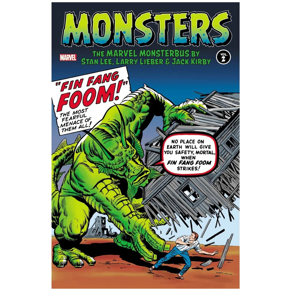 Marvel Comics Monsters Hardcover Vol 02 Marvel Monsterbus By Lee Lieber Kirby Graphic Novel Image 1