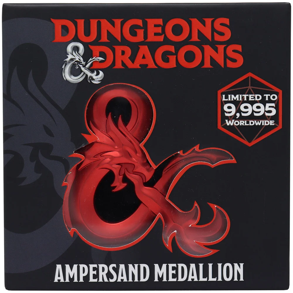 Fanattik Dungeons & Dragons Limited Edition Ampersand Medallion Image 1