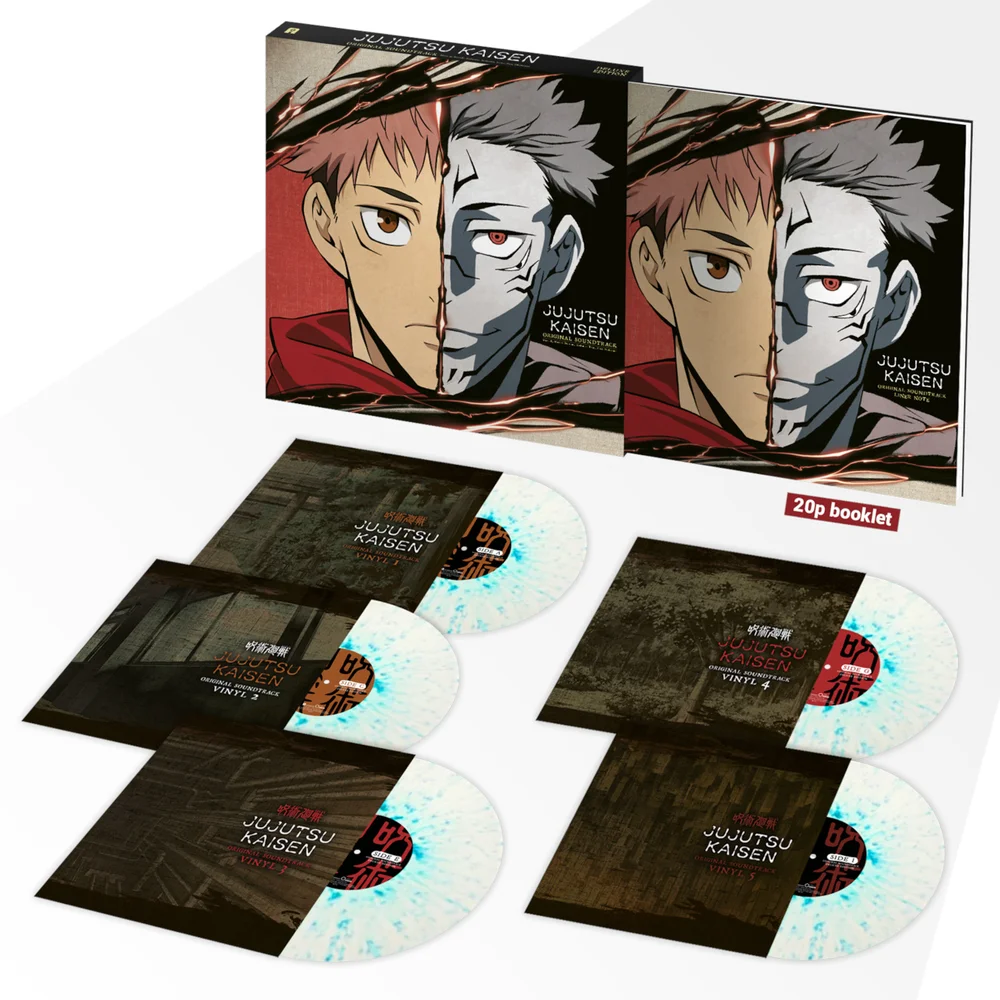 Coffret Collector Vinyle Jujutsu Kaisen Bande-Son Originale Exclusivité Zavvi 5LP Image 1