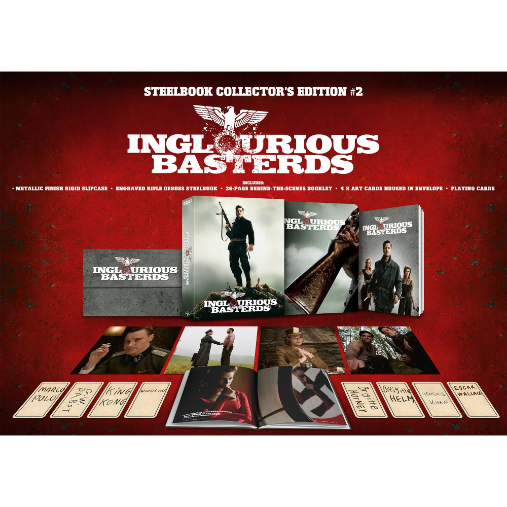Inglourious Basterds - Édition Collector 4K Ultra HD #2 - Exclusivité Zavvi Image 1