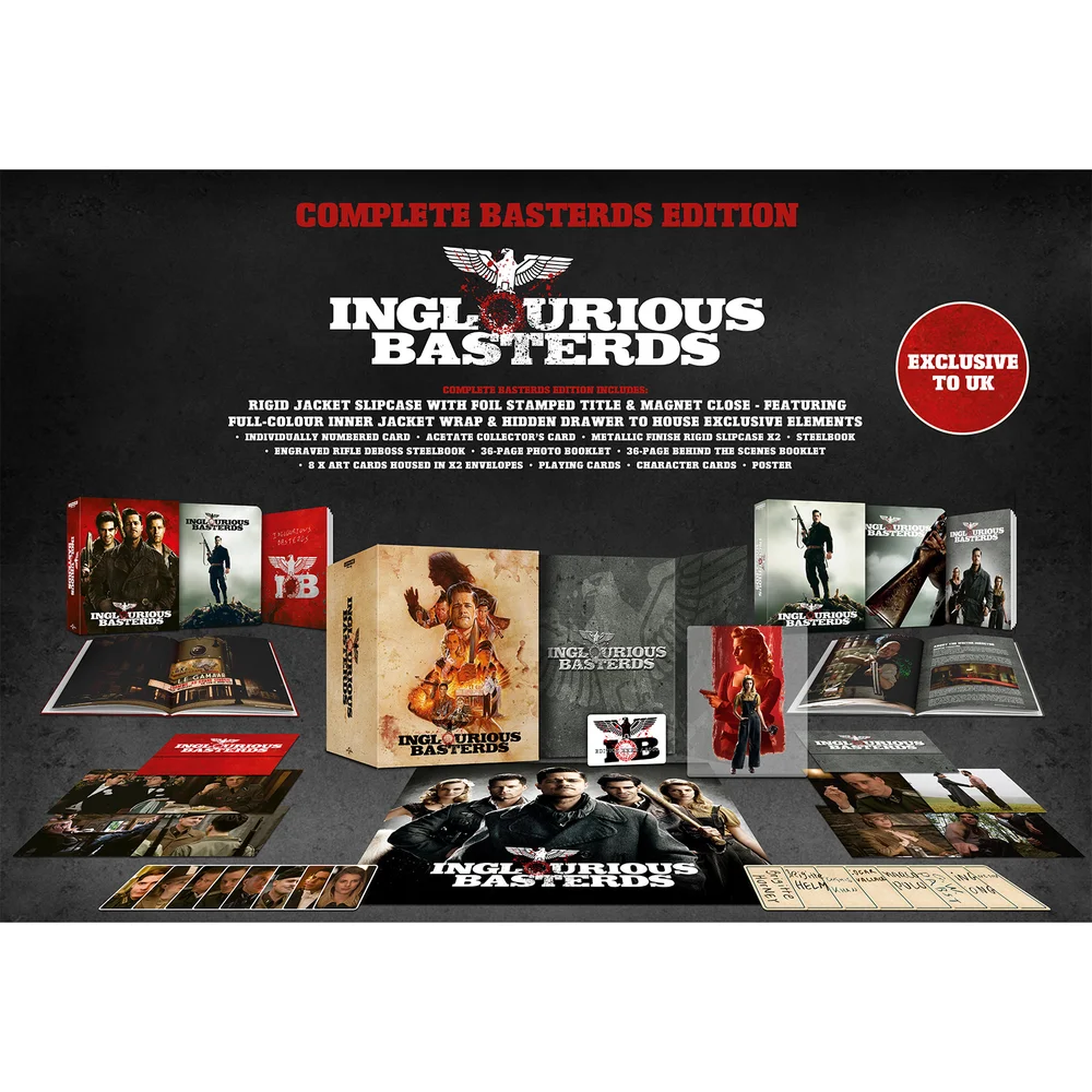 Inglourious Basterds - Édition Complète en 4K Ultra HD - Exclusivité Zavvi Image 1
