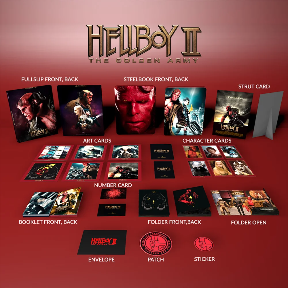 Hellboy 2 - Steelbook 4K Ultra HD Édition Limitée Collector (Blu-ray inclus) Image 1