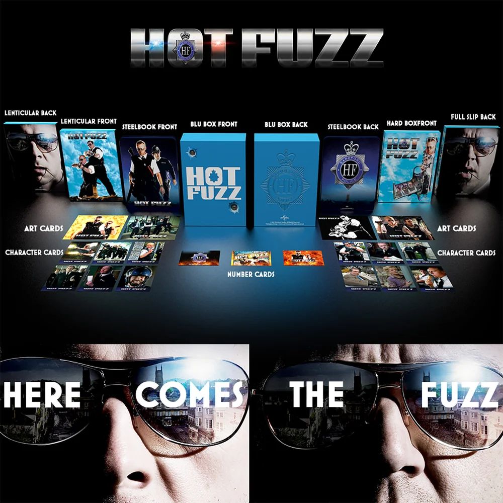 Hot Fuzz Steelbook Édition Limitée Collector Image 1