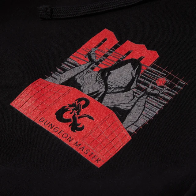 Dungeons & Dragons Dungeon Master Sweat à Capuche Unisexe - Noir