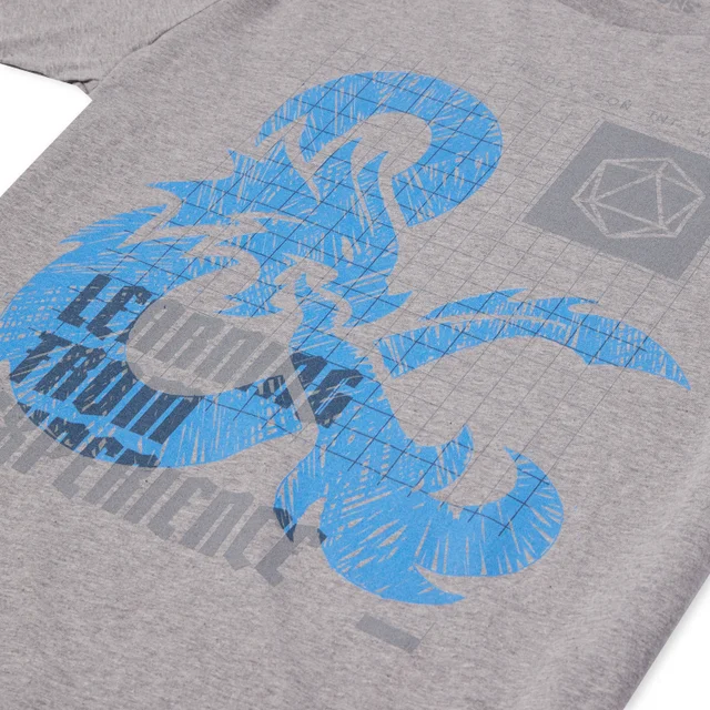 Dungeons & Dragons Learning From Experience T-Shirt Unisexe - Gris