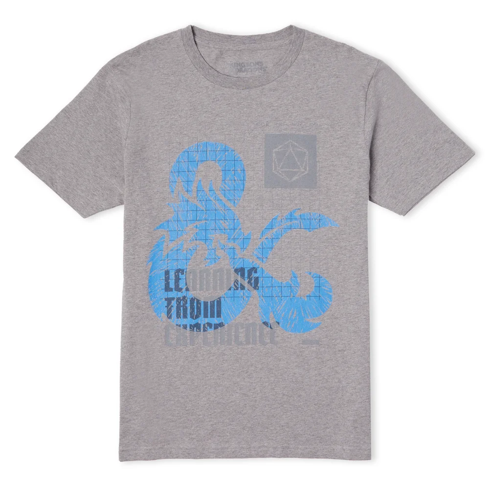 Dungeons & Dragons Learning From Experience T-Shirt Unisexe - Gris - S Image 1