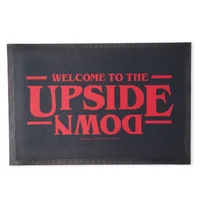 Stranger Things Welcome To The Upside Down Entrance Mat - undefined undefined