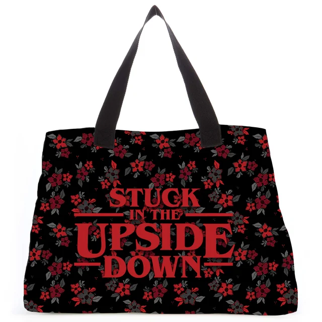 Stranger Things Stuck In The Upside Down Tote Bag