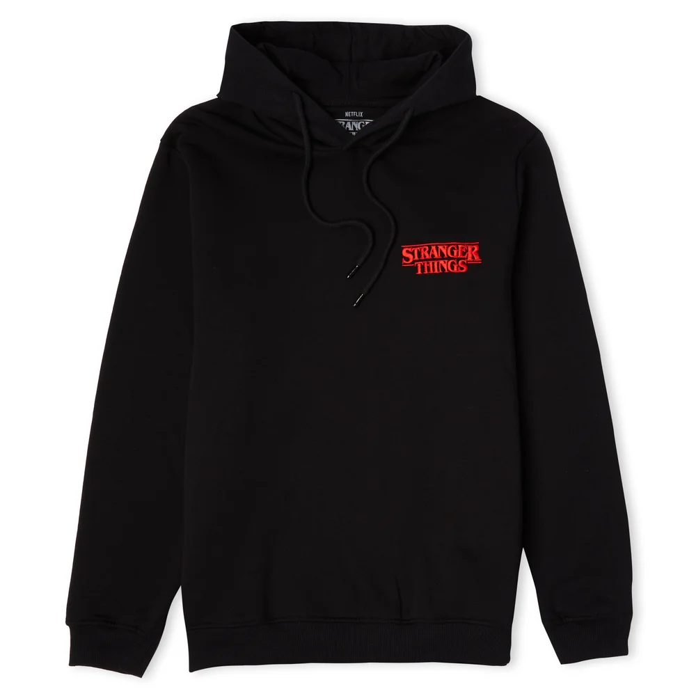 Stranger Things Poster Unisex Hoodie - Black - S Image 1