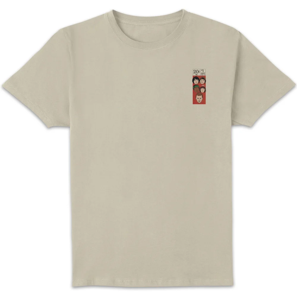 T-shirt unisexe Stranger Things Comic Book Cover - Blanc - M Image 1