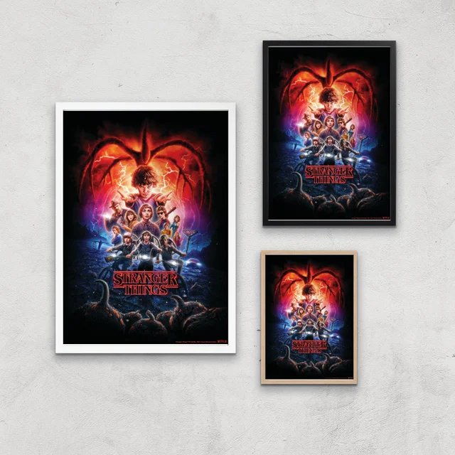 Stranger Things Season Two Poster Giclee Art Print