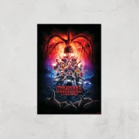 Stranger Things Season Two Poster Giclee Art Print