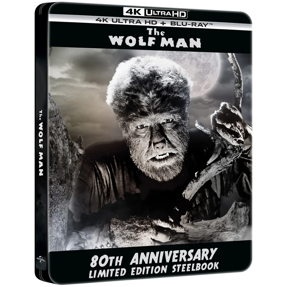Le Loup-Garou - Steelbook 4K Ultra HD Édition Limitée 80ème Anniversaire en Exclusivité Zavvi Image 1