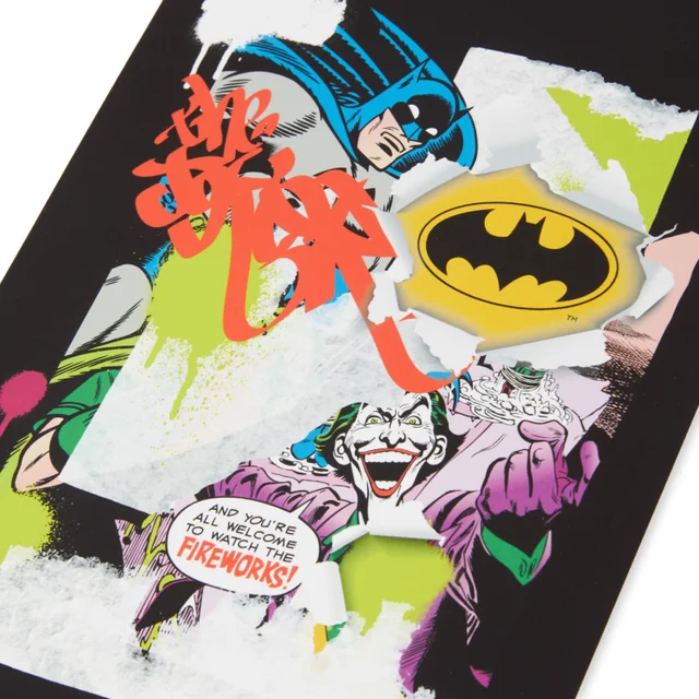Batman Collage Impression d'art Giclée