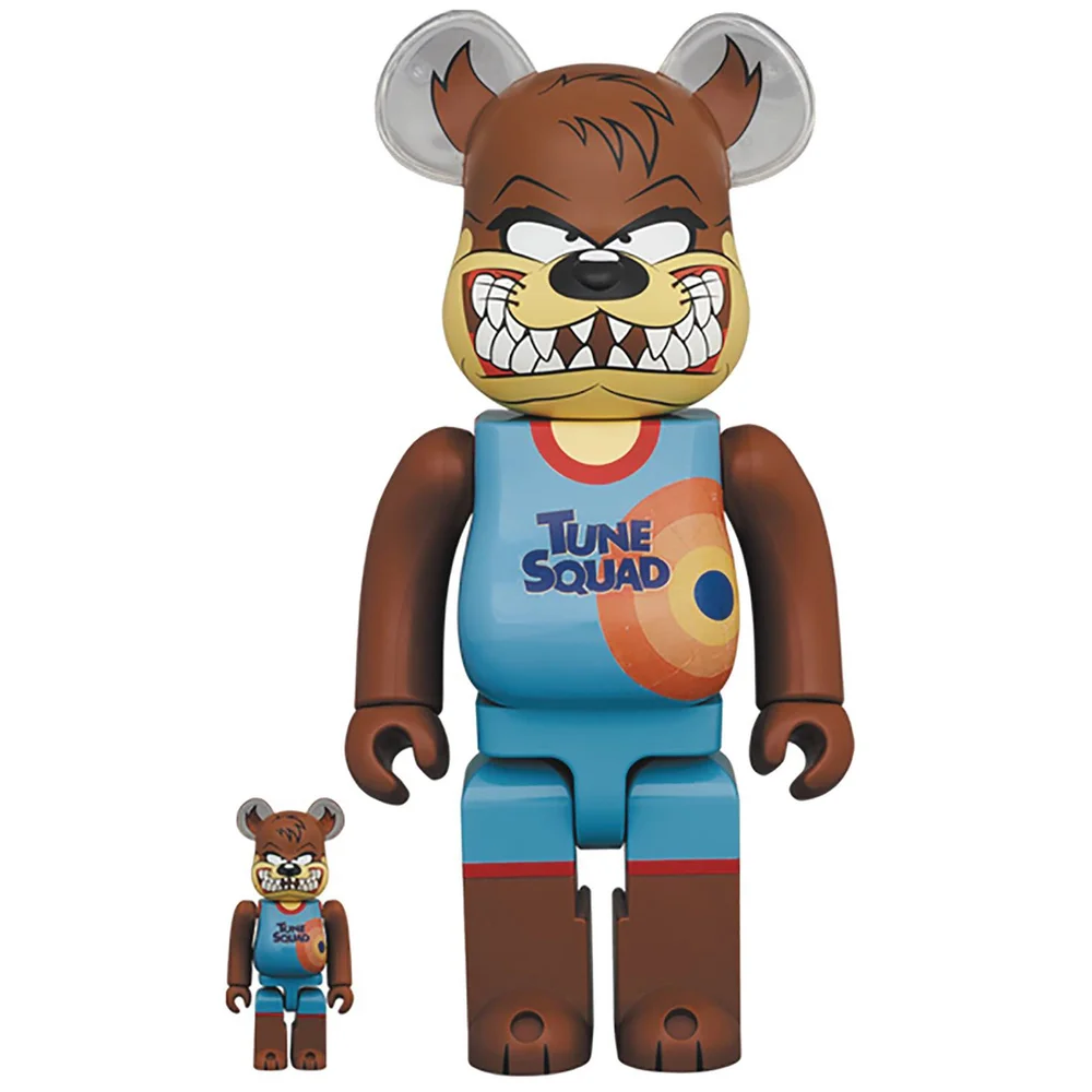 Medicom Space Jam: A New Legacy Tasmanian Devil 100% & 400% Be@rbrick 2-pack Image 1