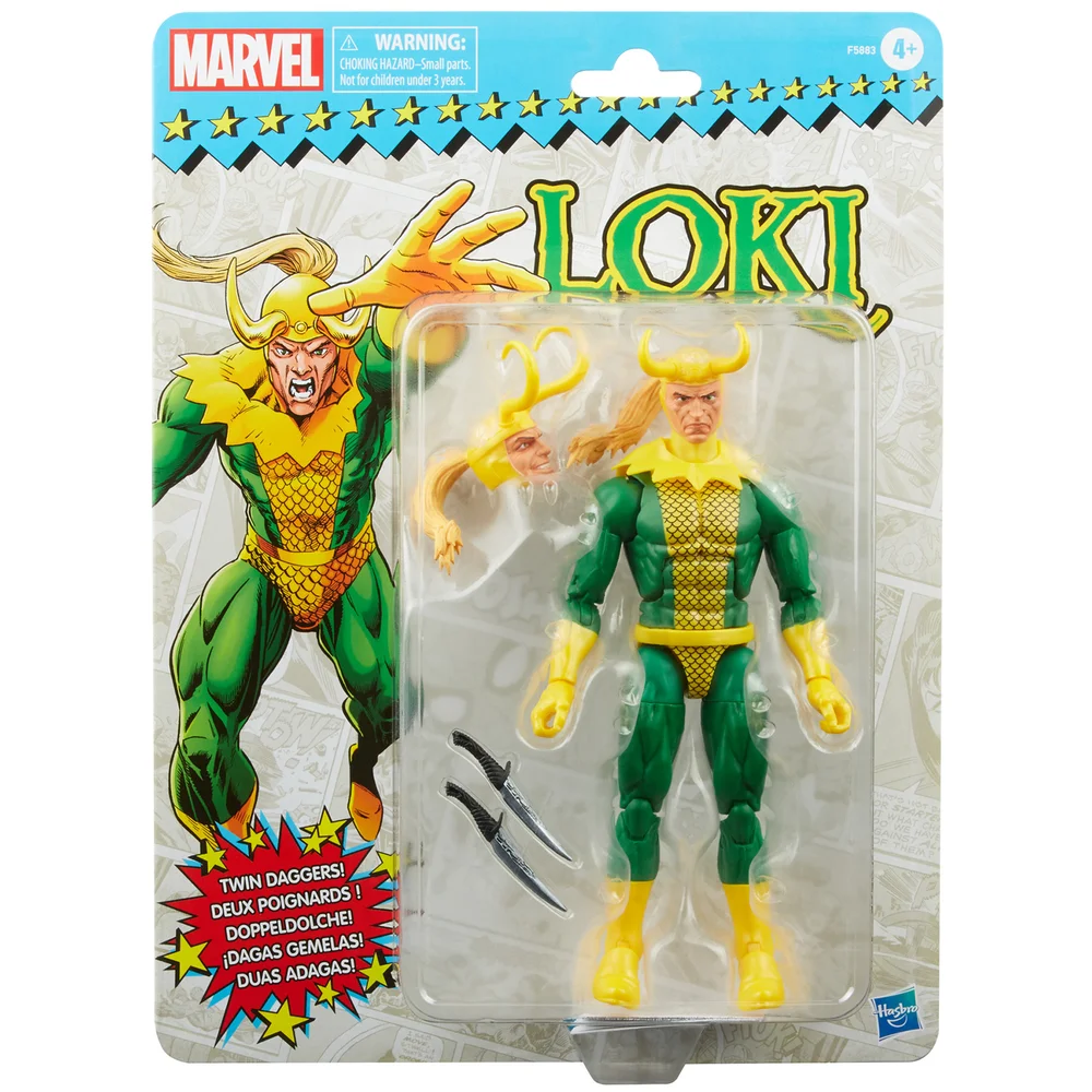 Hasbro Marvel Legends Series Loki 6 Inch Action Figure Image 1
