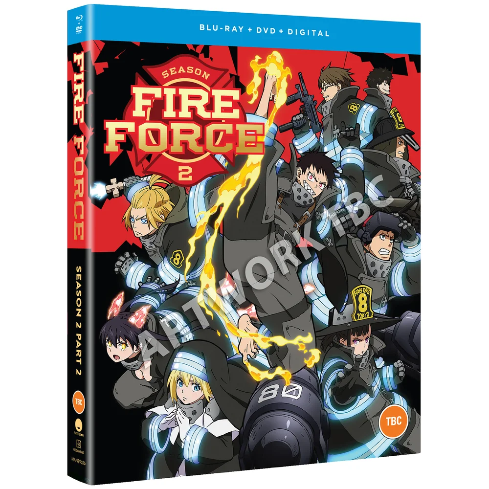 Fire Force Season 2 Part 2 - Blu-ray/DVD Combo + Digital Copy Image 1