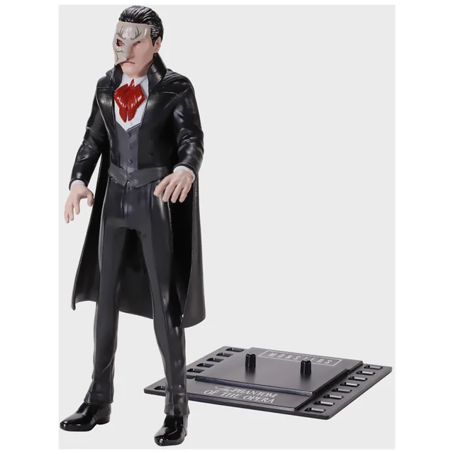 Noble Collection Universal Monsters The Phantom of the Opera BendyFig 7.5 Inch Action Figure
