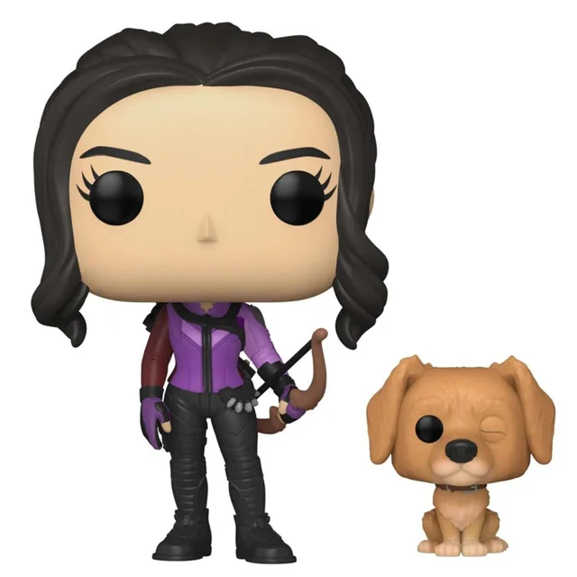 Marvel Hawkeye Kate Bishop with Lucky the Pizza Dog Funko Pop! Vinyl