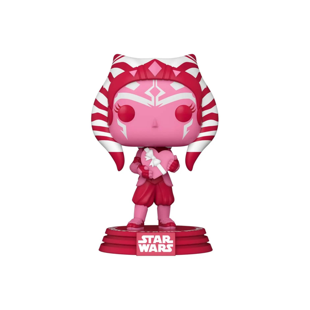 Figurine Pop! Star Wars Ahsoka en Vinyl - Spéciale St-Valentin