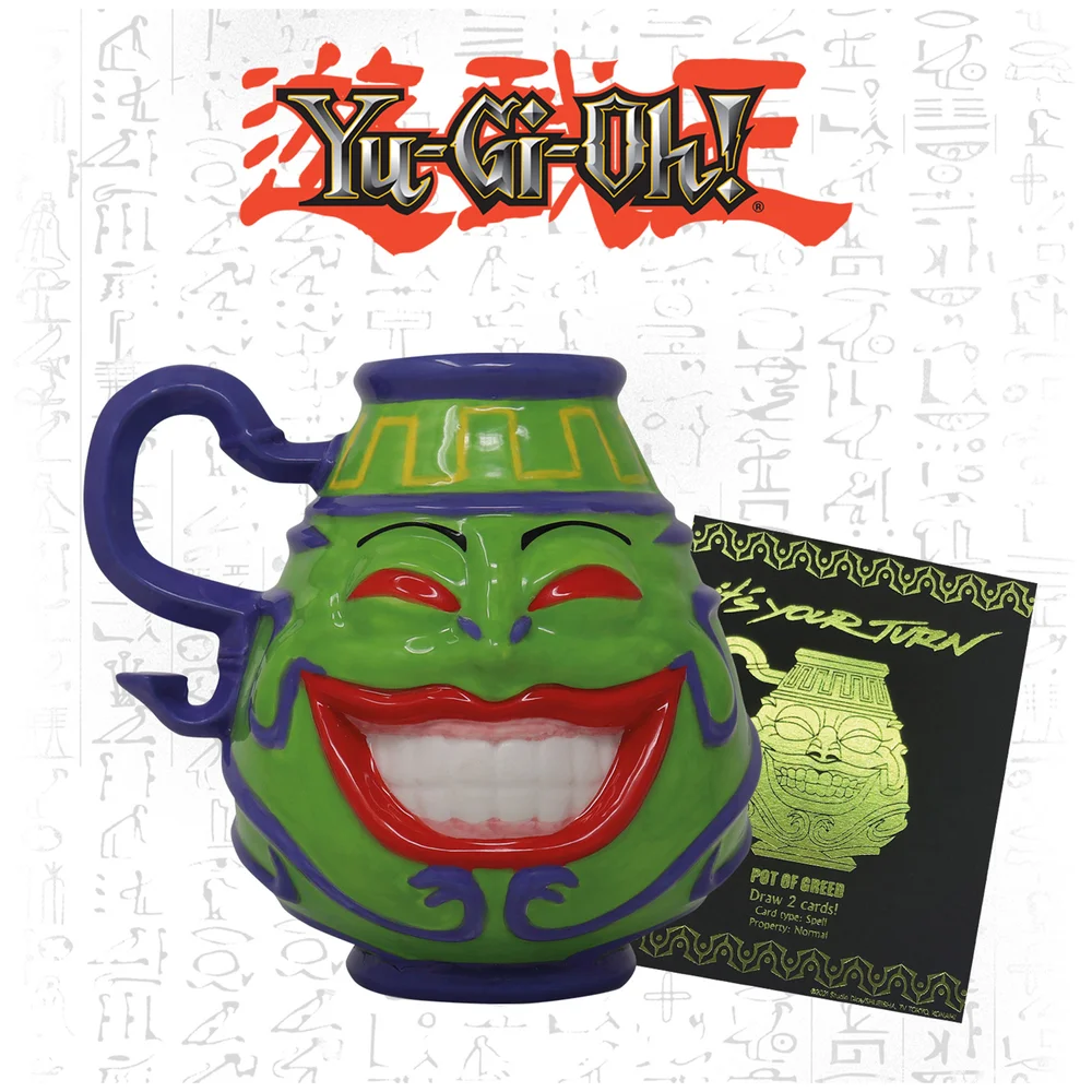 Réplique Fanattik Yu-Gi-Oh! Jar of Greed Pot de Cupidité Image 1