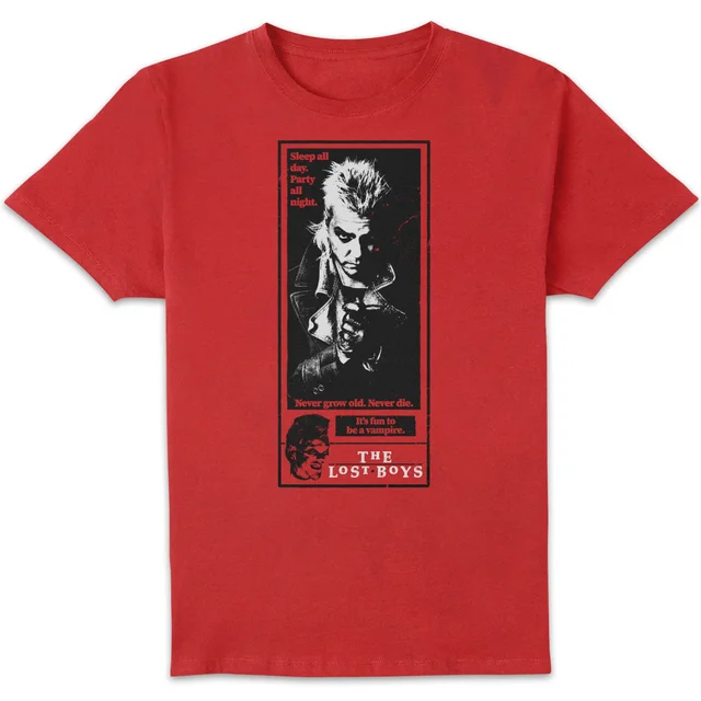 The Lost Boys Sleep All Day Party All Night Unisex T-Shirt - Rouge