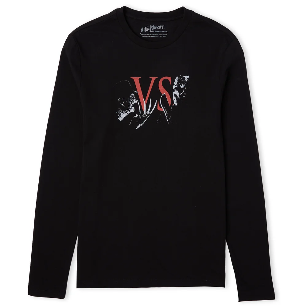 Freddy Vs. Jason Showdown Unisex T-Shirt à Manches Longues T-Shirt - Noir - XS Image 1