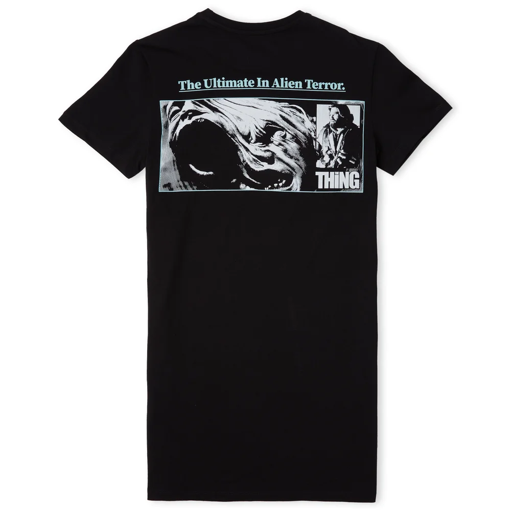 The Thing The Ultimate In Alien Terror Femme robe T-Shirt - Noir - L Image 1